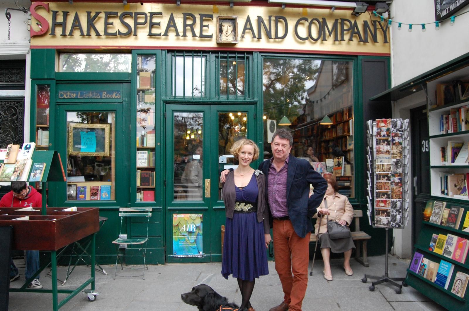 Stuart Maconie visits the legendary Shakespeare & Company bookshop