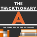 thicktionary letter A