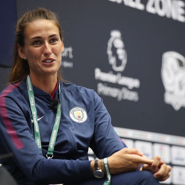 1-2-1 Interview with Manchester City and England's Jill Scott.