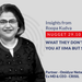 Roopa N10 WHAT THEY DON T TEACH YOU AT IIMA BUT SHOULD