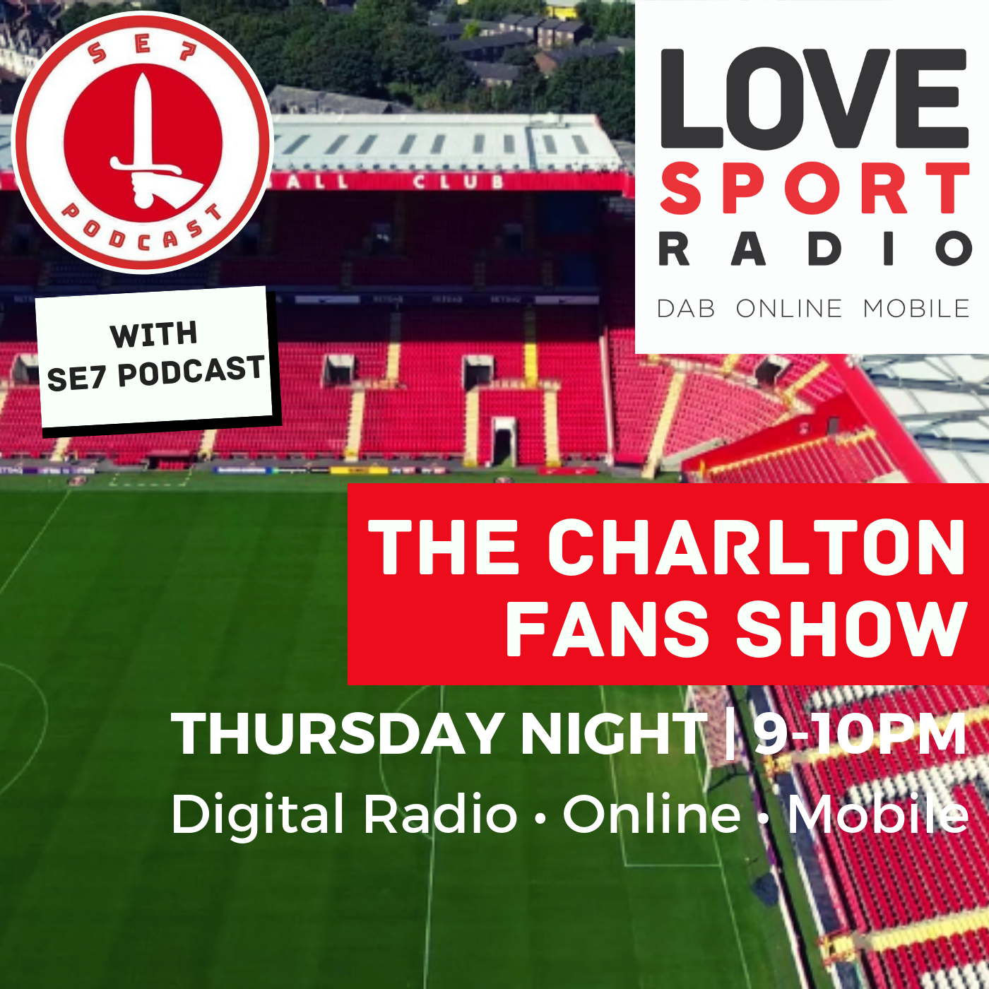 Charlton Fans Show on Love Sport Radio / Charlton lose in the last minute
