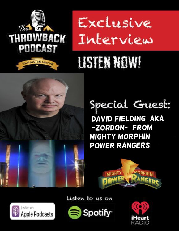 19: Special Guest: David Fielding- (Zordon) - Mighty Morphin Power Rangers