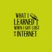 What I Learned When I Got Lost In The Internet