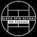 Black Spin Global Podcast Court logo