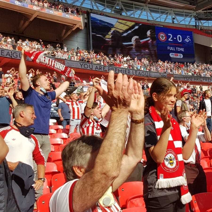 Brentford Fans Overjoyed at Promotion to the Premier League