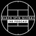 Black Spin Global Podcast Court logo