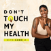 Yellow and Black Megaphone Portraits Health Wellness Podcast Cover 1