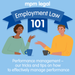 Employment Law 101 Podcast Performance management-01