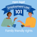 Employment Law 101 Podcast Family friendly rights