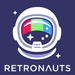 Retronauts RGBlogo squareblue