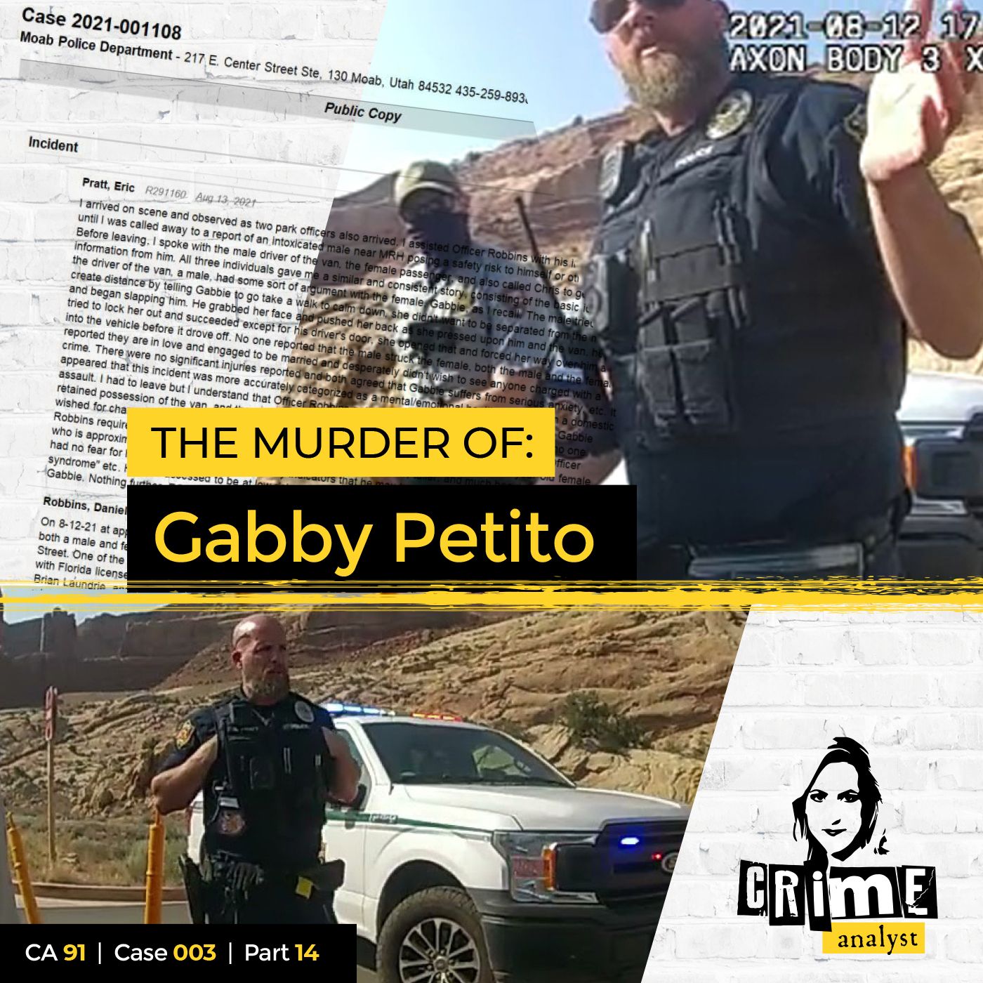 91: The Crime Analyst | Ep 91 | The Murder of Gabby Petito, Part 14 Image