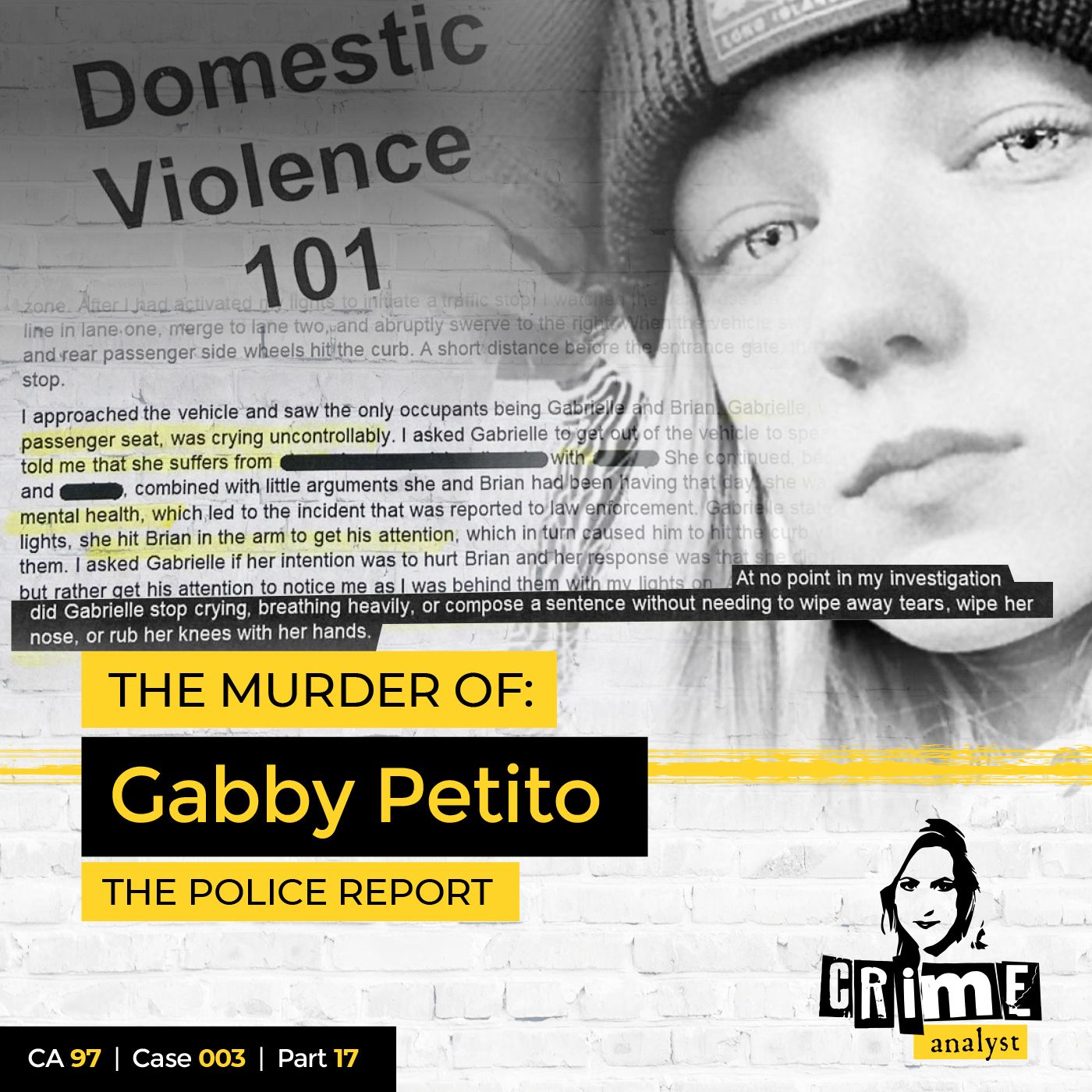 97: The Crime Analyst | Ep 97 | The Murder of Gabby Petito, Part 17 Image