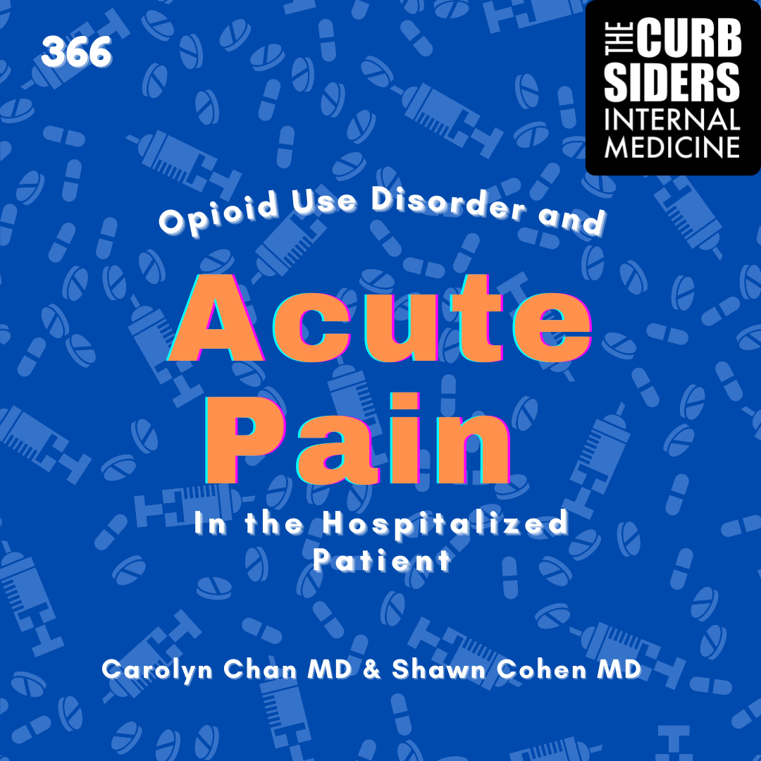 #366 Opioid Use Disorder and Acute Pain in the Hospitalized Patient